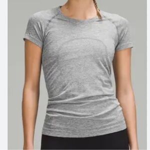 Lululemon Swiftly Tech Short Sleeve Heathered Gray